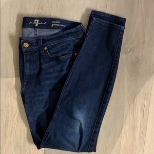 7 for all mankind ankle gwenevere size 29.